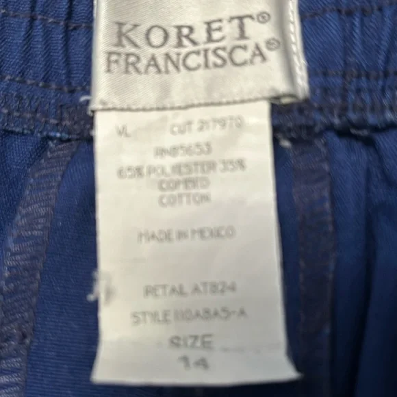 Vintage woman’s Koret Francisca culottes 14 - Picture 2 of 3